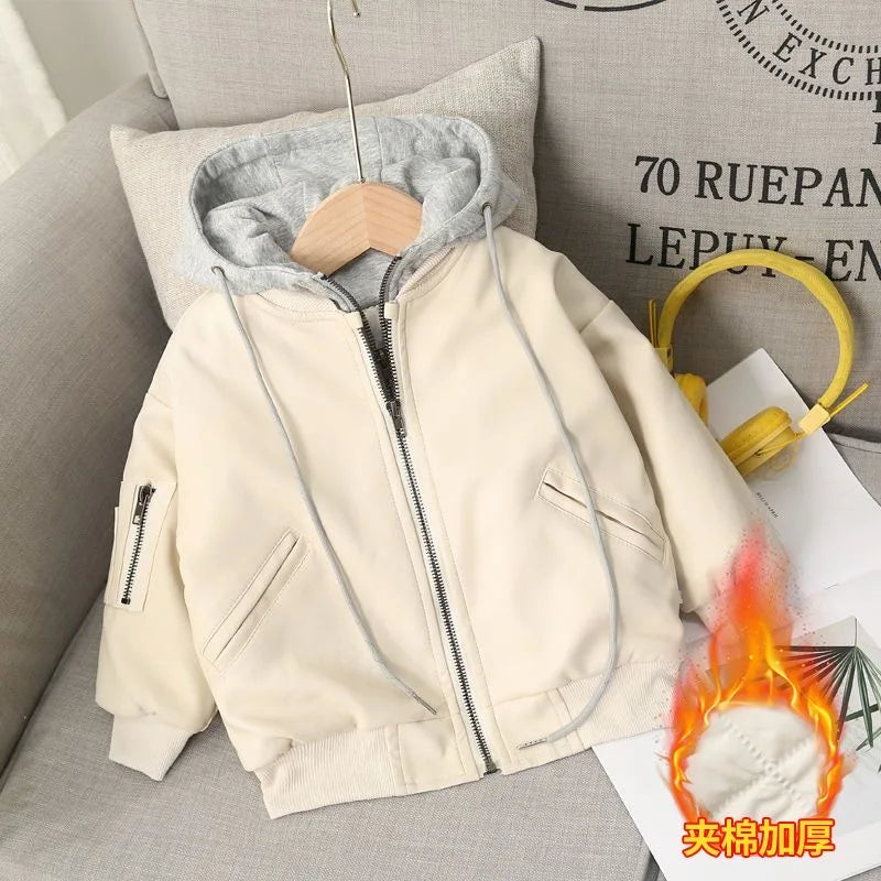 Veste Garçon Hiver Imperméable à Capuche – 12 Mois à 8 Ans