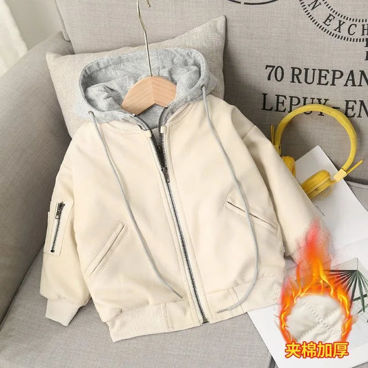 Veste Garçon Hiver Imperméable à Capuche – 12 Mois à 8 Ans