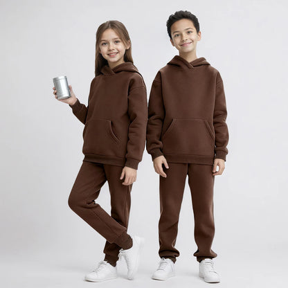 Ensemble Survêtement Enfant Hoodie + Pantalon – Fille Garçon 12M à 8 Ans