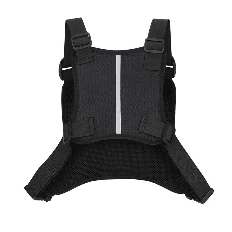 Sac de poitrine tactique MOLLE pour randonnée et outdoor