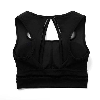 Brassière Sport Femme Col Carré – Maintien Fort, Yoga, Running, Fitness