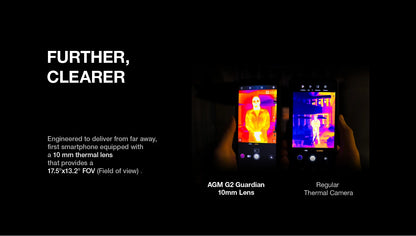 AGM G2 Guardian 5G – Smartphone Rugged avec Imagerie Thermique Longue Portée - BLACKBEARD OUTDOOR INDUSTRIES
