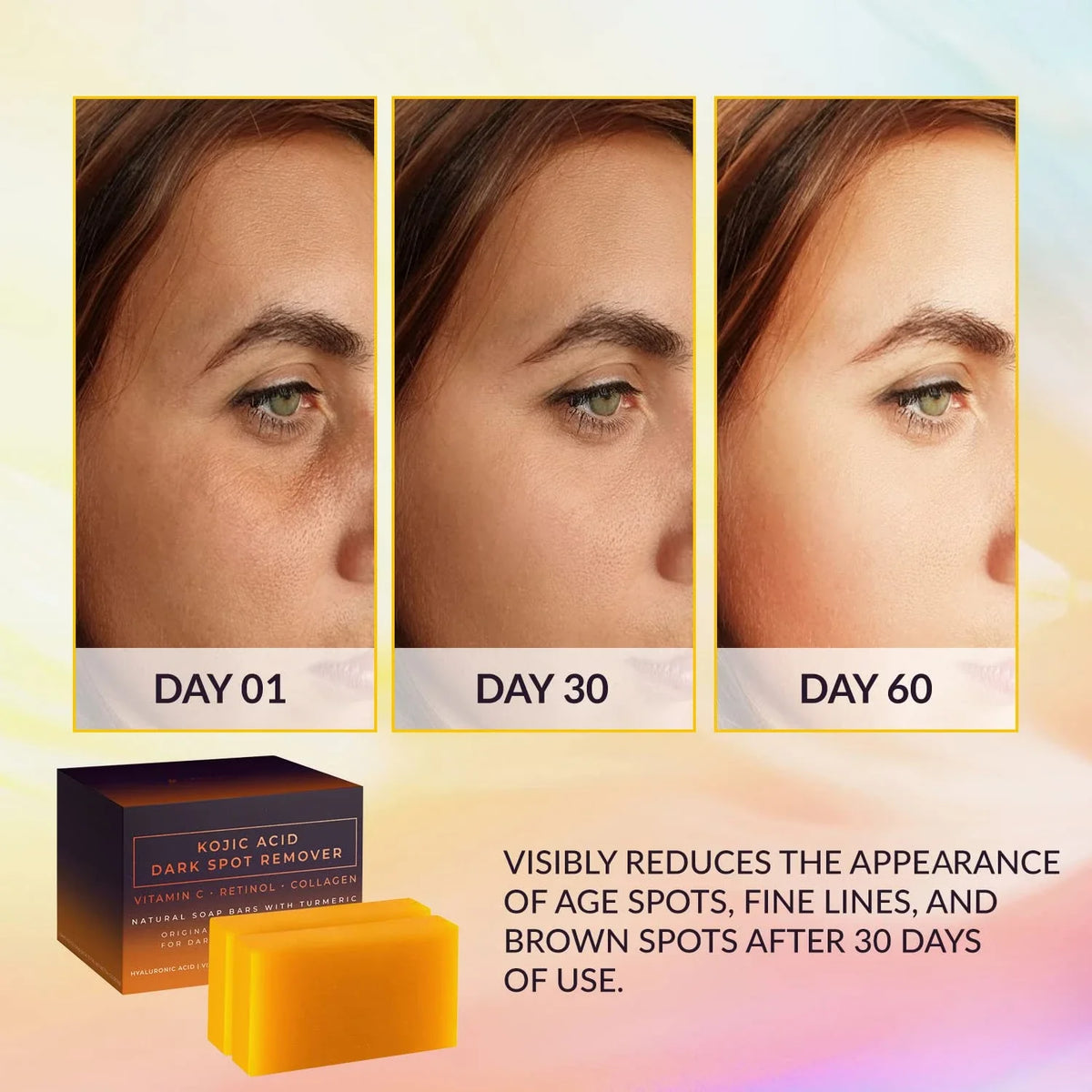 Savon nettoyant visage à l’acide kojique