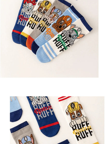 5 paires chaussettes paw patrol enfants 3/6ans Ma boutique