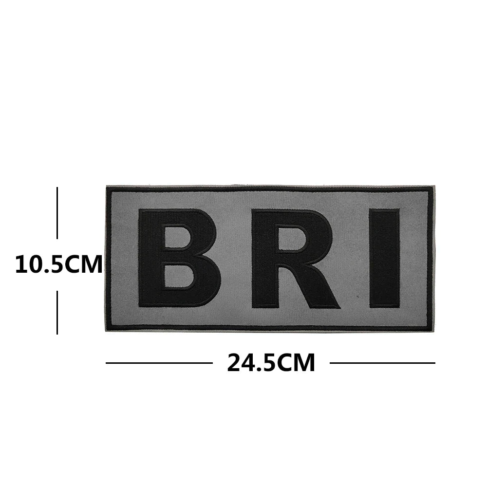 Patch Tactique France GIGN Infrared – Brodé avec Drapeau et Effet Réfléchissant IR - BLACKBEARD OUTDOOR INDUSTRIES