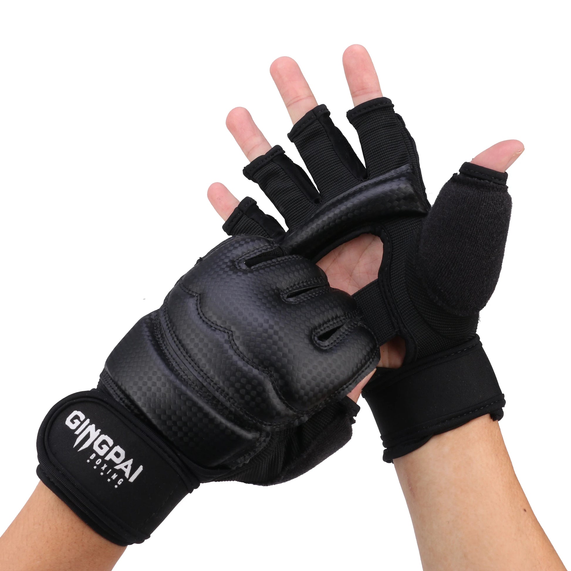 Gants de Boxe Demi-Doigts – MMA / Sanda / Taekwondo / Karaté – Cuir PU – Adulte & Enfant - BLACKBEARD OUTDOOR INDUSTRIES