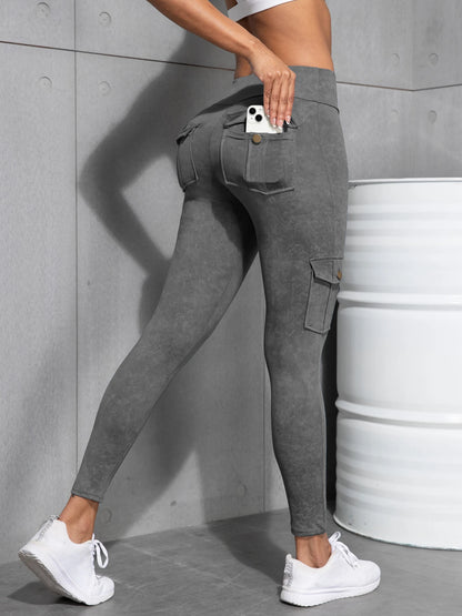 Legging Yoga Femme Sans Coutures Taille Haute – Poche, Gainant, Butt Lift - BLACKBEARD OUTDOOR INDUSTRIES