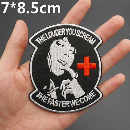 Patch Médical Tactique Brodé - BLACKBEARD OUTDOOR INDUSTRIES