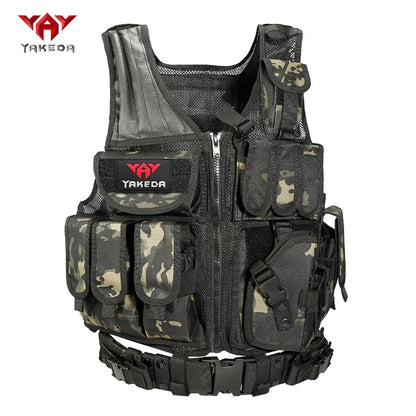 gilet d’intervention YAKEDA respirant renforcé - BLACKBEARD OUTDOOR INDUSTRIES