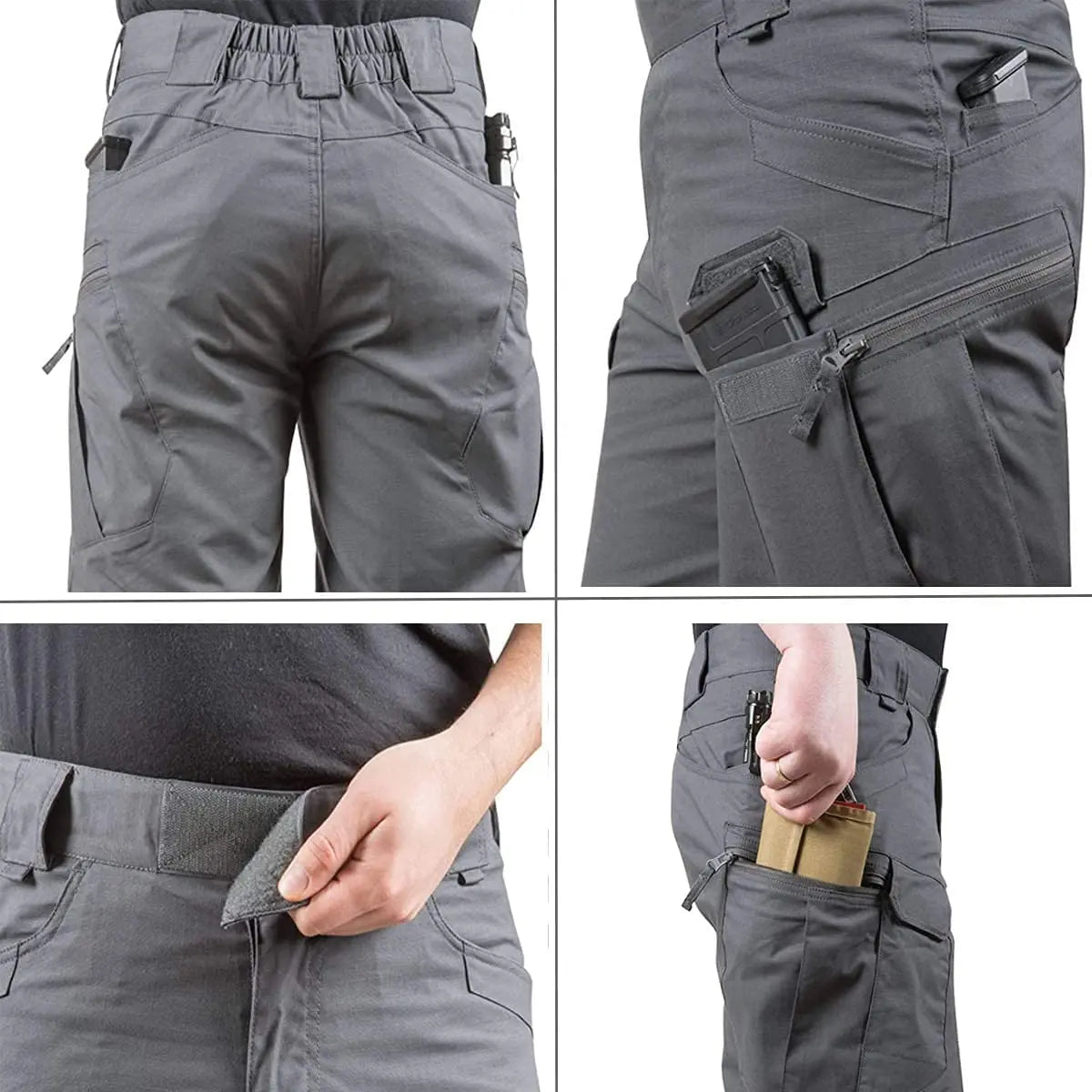 Short Cargo Homme Militaire Urbain Été — Imperméable, Respirant, Séchage Rapide - BLACKBEARD OUTDOOR INDUSTRIES