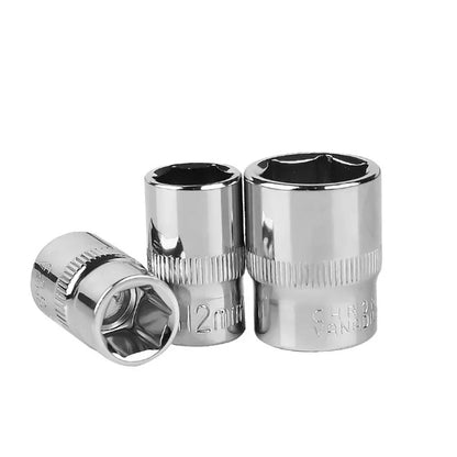 Douille Carrée 6–24 mm — Embout 3/8" pour Clé à Cliquet ou Clé à Chocs - BLACKBEARD OUTDOOR INDUSTRIES