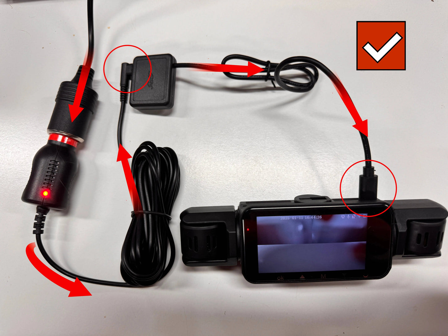 📷 Caméra Voiture 4 Canaux 1080P – GMAIPOP DVR avec Vision Nocturne, WiFi & Enregistrement 360° Ma boutique