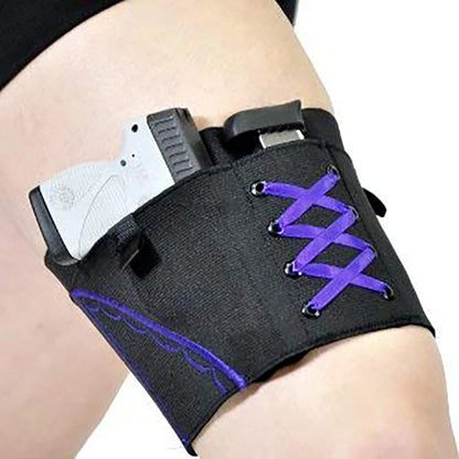 Holster de Cuisse Femme – Antidérapant, Ajustable, 6 Crochets – Chasse & Outdoor