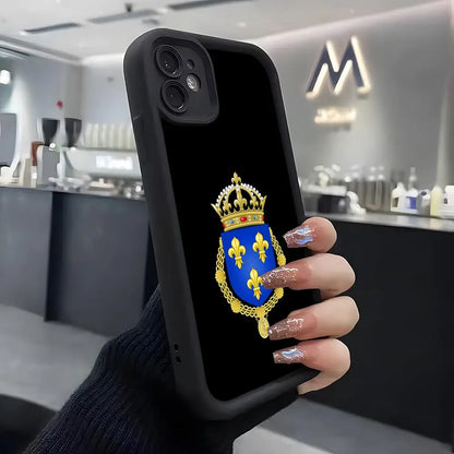 Coque iPhone Armoiries de Napoléon – Silicone Souple Anti-Rayures