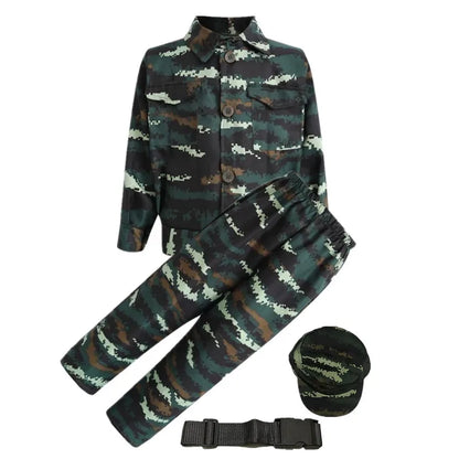 Costume Militaire Camouflage Enfant – Uniforme Soldat Garçon Fille 3-12 Ans - BLACKBEARD OUTDOOR INDUSTRIES