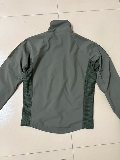Veste Softshell Tactique Camouflage Delta - Imperméable et Respirante