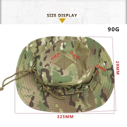 Chapeau Tactique Camo Unisexe – Casquette de Pêche, Randonnée et Soleil - BLACKBEARD OUTDOOR INDUSTRIES