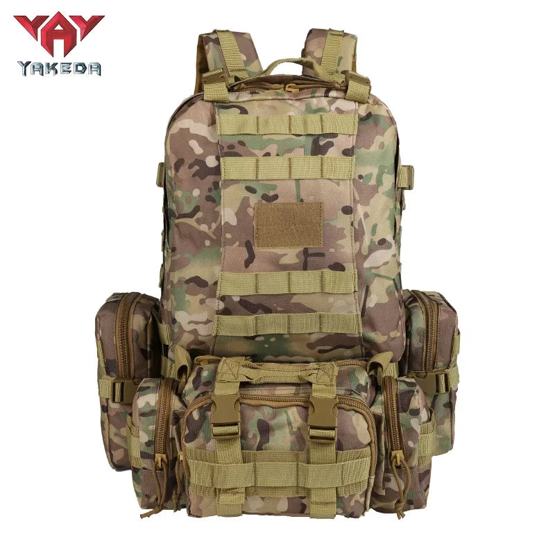 YAKEDA Sac à Dos Tactique MOLLE – Sac Duffel Multifonction Outdoor - BLACKBEARD OUTDOOR INDUSTRIES