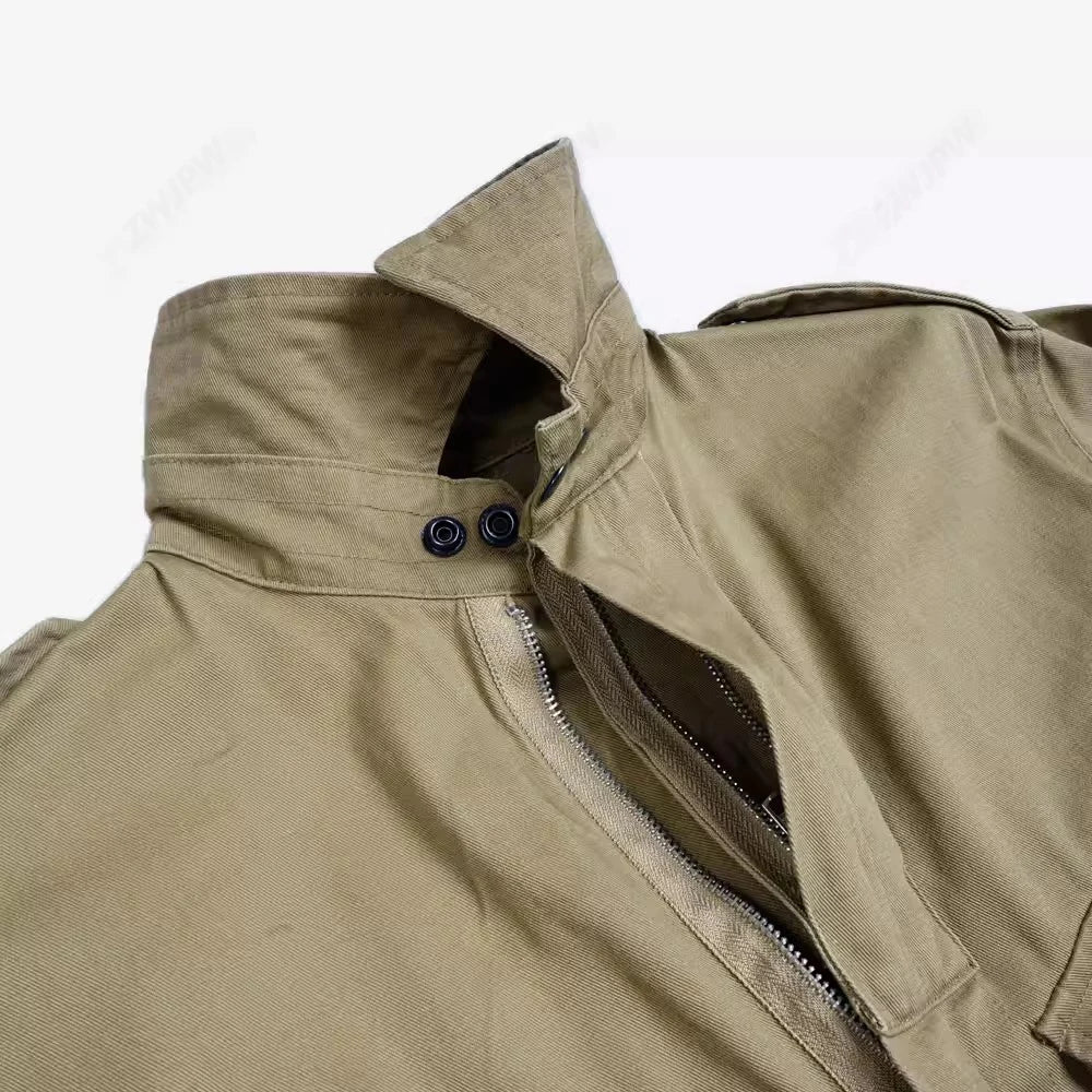 Uniforme Militaire US Army M42 WWII – Veste & Pantalon Parachutiste 101ème Division Aéroportée – Coton 100%
