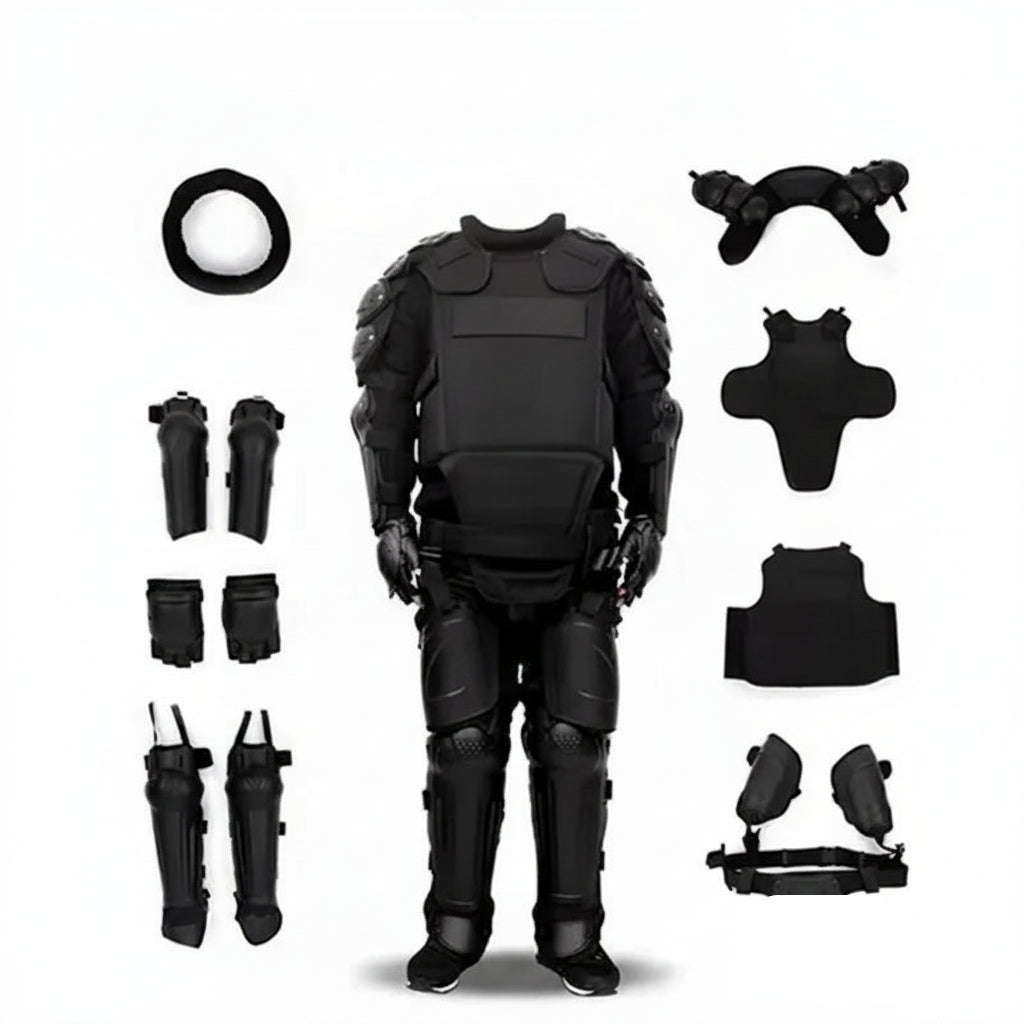 Tenue Complète Maintien de l'Ordre Anti-Émeute Anti-Choc Ignifugée CE