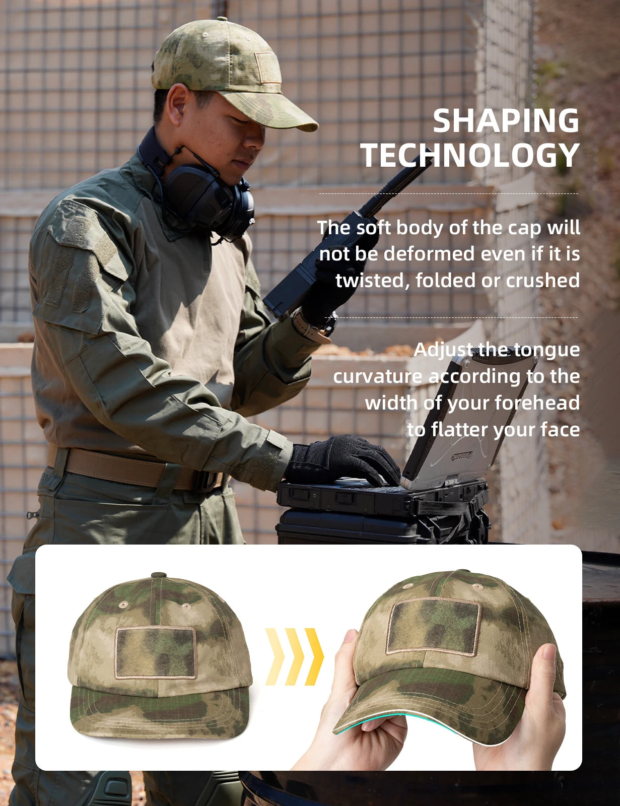 Casquette tactique IDOGEAR respirante waterproof - BLACKBEARD OUTDOOR INDUSTRIES
