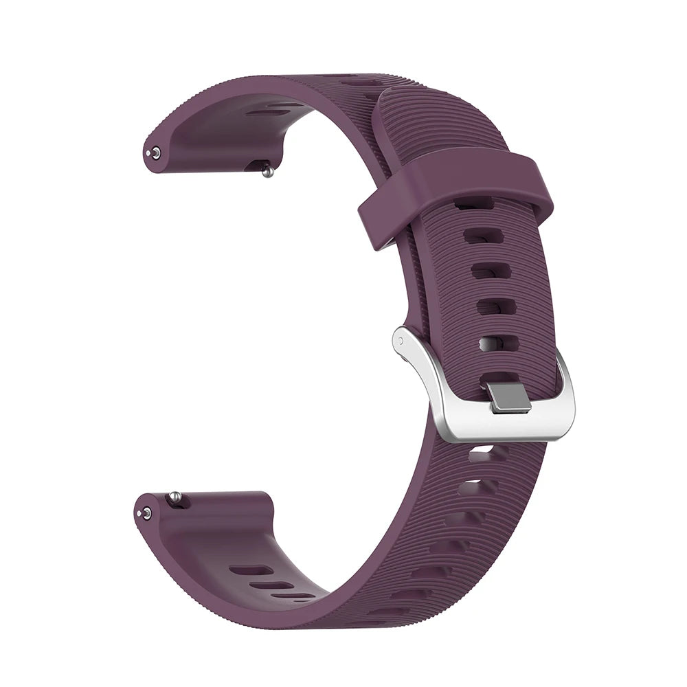 Bracelet en Silicone de 20mm pour Montre Garmin Forerunner / Venu / Vivoactive / Samsung Galaxy Watch BLACKBEARD OUTDOOR INDUSTRIES