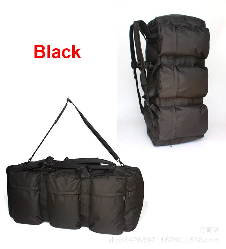 Sac de Voyage & Sac à Dos 100L – Grand Volume pour Camping, Randonnée, Trekking et Voyage - BLACKBEARD OUTDOOR INDUSTRIES