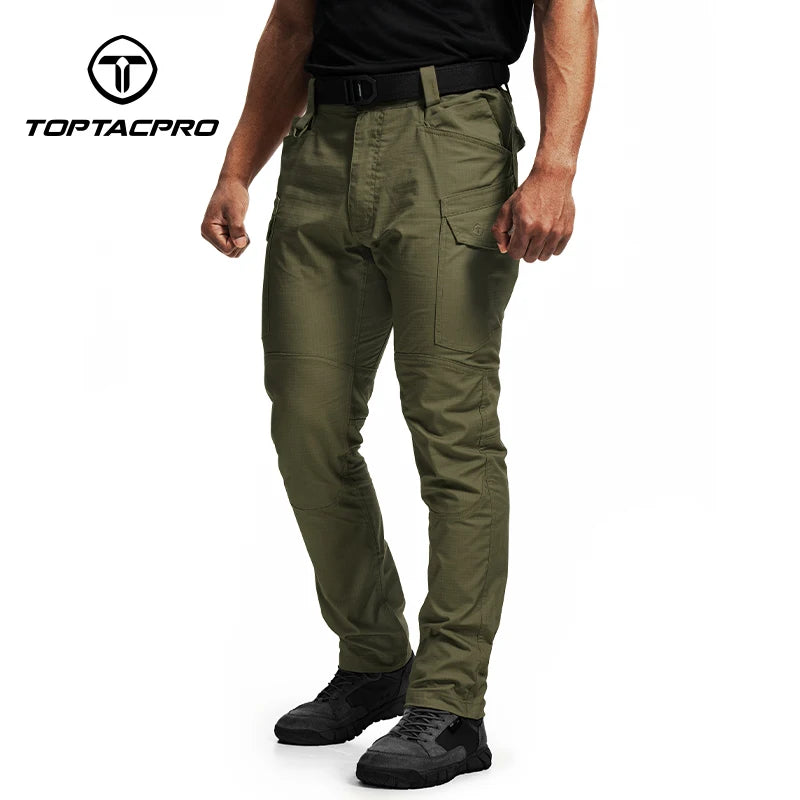 Pantalon tactique TOPTACPRO stretch ripstop déperlant multi-poches - BLACKBEARD OUTDOOR INDUSTRIES