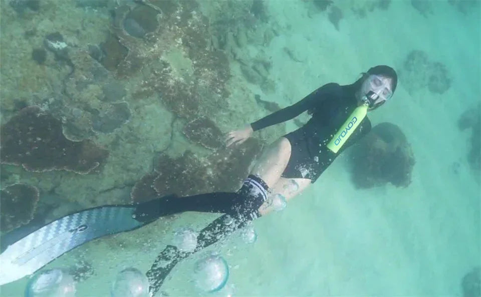 GOYOJO 0.5L Mini Cylindre Scuba – Kit Portable d'Oxygène pour Plongée, 5-10 Minutes d'Autonomie, Équipement de Respiration Sous-Marine 2025 - BLACKBEARD OUTDOOR INDUSTRIES