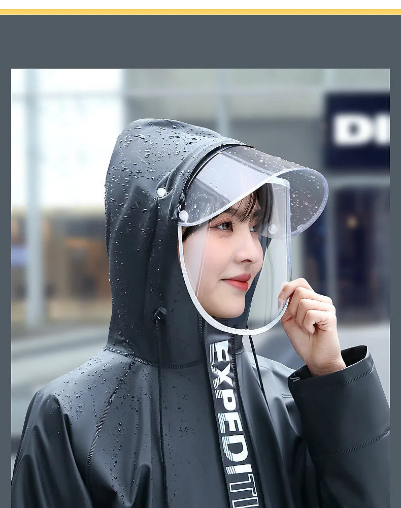 Set de Poncho de Pluie Séparé avec Pantalons - Ensemble Complet Résistant aux Tempêtes, Imperméable,  Réfléchissant BLACKBEARD OUTDOOR INDUSTRIES