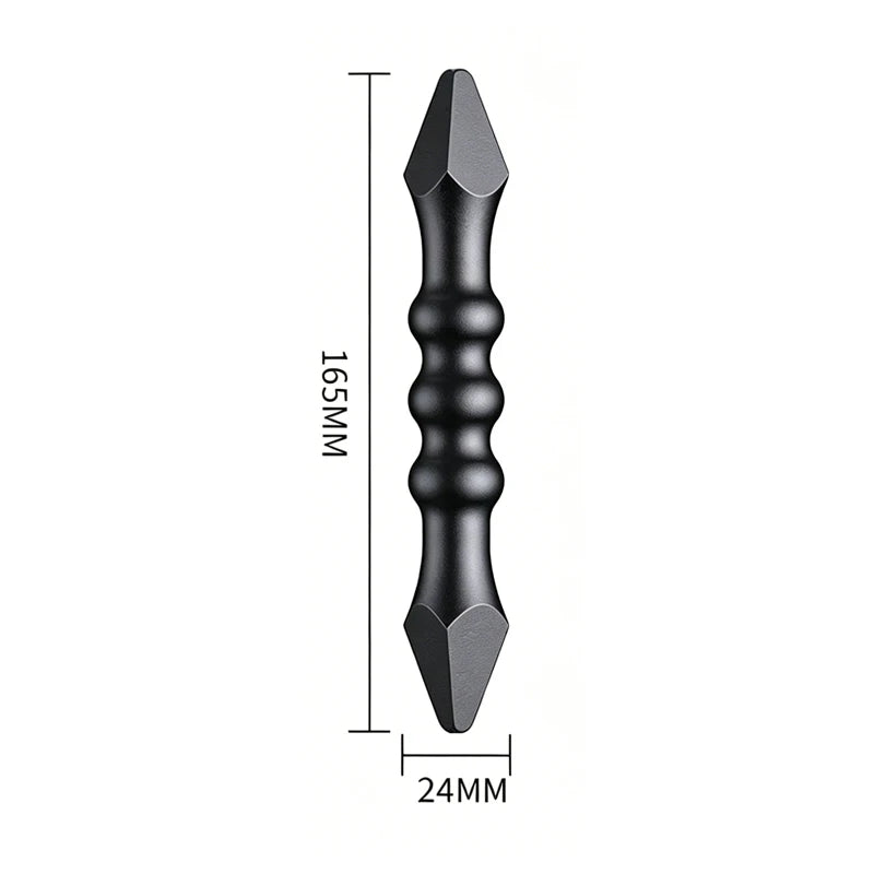Kubotan Yawara en polymère 16,5 ou 19,1 cm