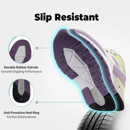 Chaussures de Marche Femme Larges FitVille – Fasciite Plantaire & Pieds Plats