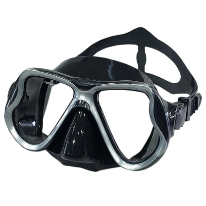 Masque de plongée et snorkeling adulte en verre trempé