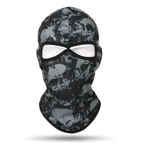 Cagoule Tactique Skull Couvre-Visage Intégral Coupe-Vent – Doublure Casque Moto & Vélo – Nylon/Polyester – 7 Coloris