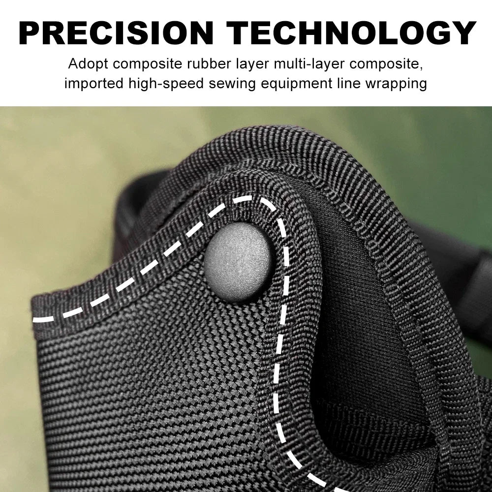 Holder Tactique pour Menottes - Poche MOLLE Universelle pour Menottes Standard avec Système de Libération Rapide BLACKBEARD OUTDOOR INDUSTRIES