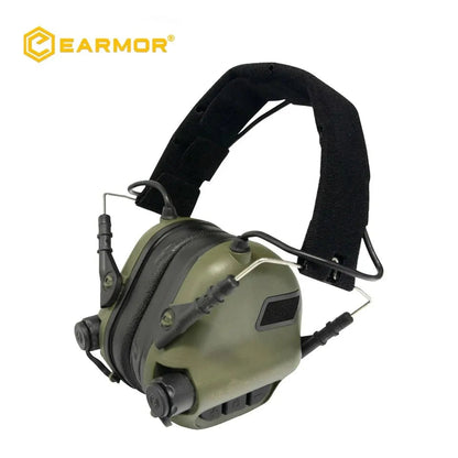 Earmor Original Tactical Headset M31 MOD4 - Casque de Protection Anti-Bruit Électronique pour Tir, Chasse et Environnement Bruyant BLACKBEARD OUTDOOR INDUSTRIES