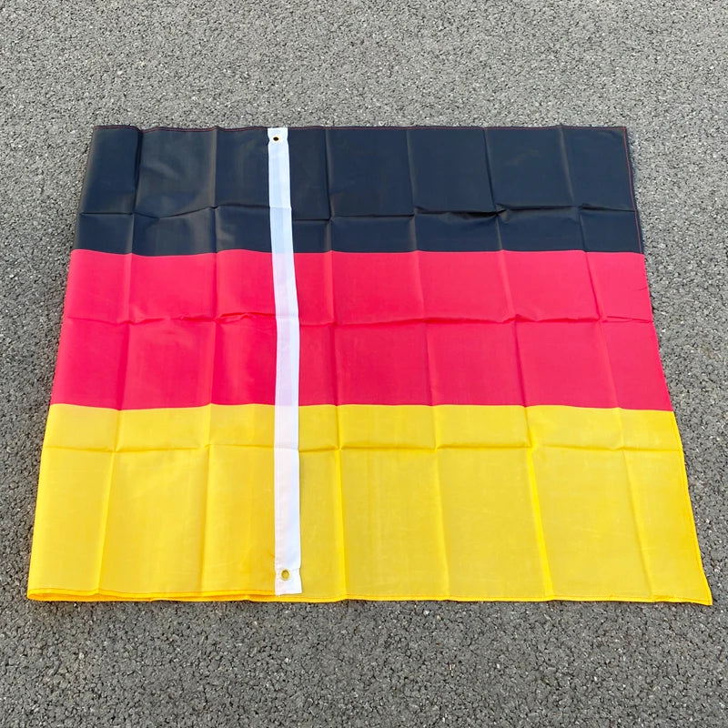 Drapeau de l'Allemagne (Noir, Rouge, Jaune) 90x150 cm - Bannière en Polyester Suspendue pour Décoration BLACKBEARD OUTDOOR INDUSTRIES