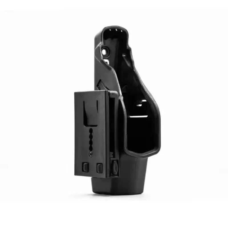 Tactical Stun gun Taser Holster MOLLE-Compatible X26 Polymer Rotating Holster with Index Finger Release for Outdoor Enforcement BLACKBEARD OUTDOOR INDUSTRIES