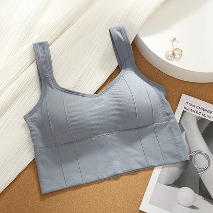 Brassière Sport Femme Respirante – Sans Coutures, Anti-Transpiration, Yoga & Fitness
