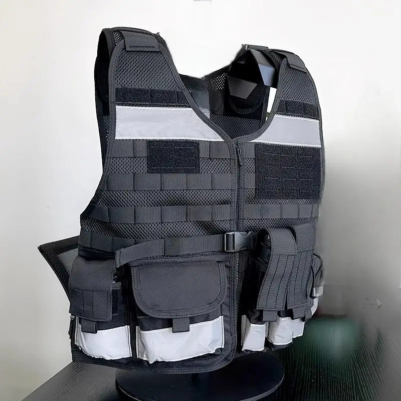 Gilet tactique securite reflechissant respirant multi-poches - BLACKBEARD OUTDOOR INDUSTRIES