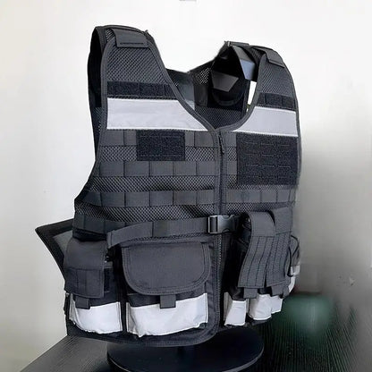 Gilet tactique securite reflechissant respirant multi-poches - BLACKBEARD OUTDOOR INDUSTRIES