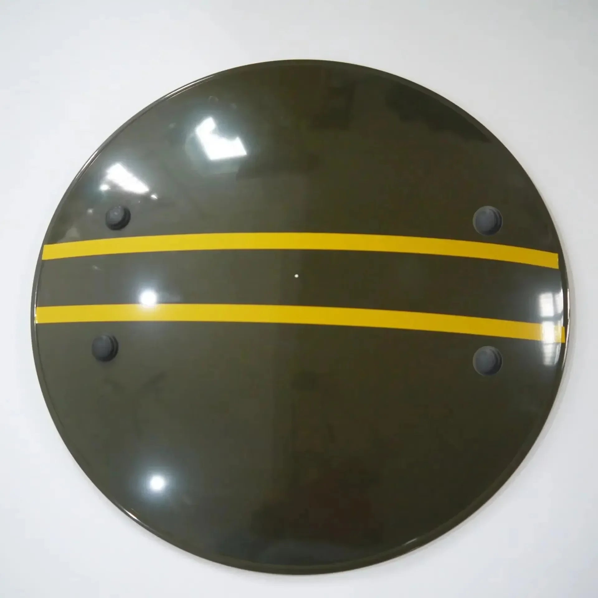 Bouclier Anti-Émeute Transparent PC — Rond / Carré | Usage Police & Sécurité - BLACKBEARD OUTDOOR INDUSTRIES