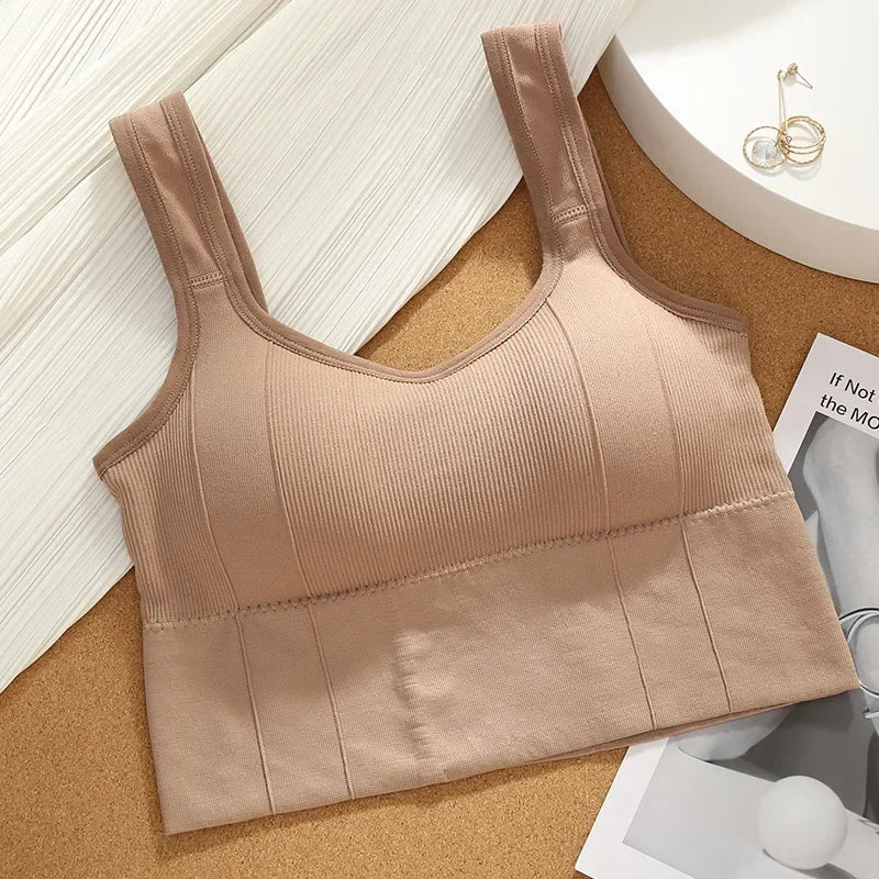 Brassière Sport Femme Respirante – Sans Coutures, Anti-Transpiration, Yoga & Fitness