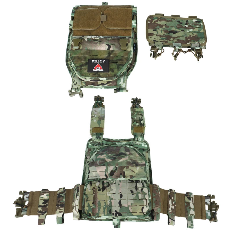 Porte plaque Artex 6094 1000D MOLLE combat vest - BLACKBEARD OUTDOOR INDUSTRIES