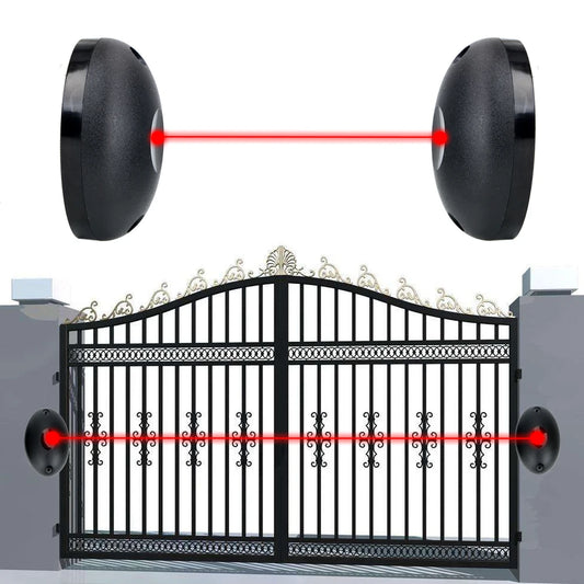 Barrière infrarouge extérieure pour portail, porte et fenêtre