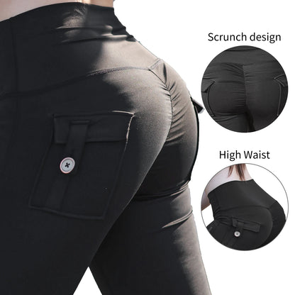 Pantalon outdoor femme extensible à taille haute, séchage rapide