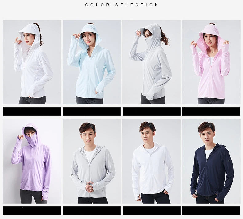 Veste Anti-UV Unisexe à Séchage Rapide | Veste Légère Outdoor à Capuche – Modèle LNGXO - BLACKBEARD OUTDOOR INDUSTRIES