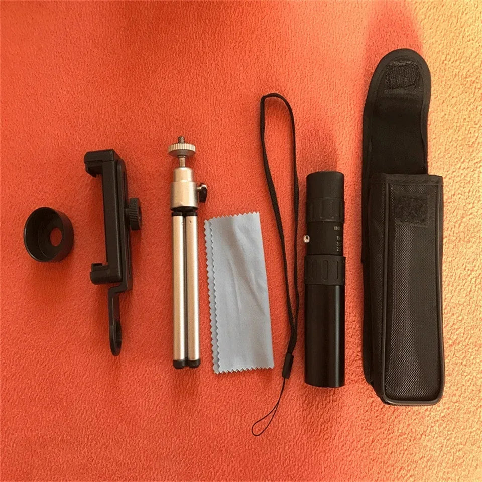 Monoculaire Haute Définition 10-300x40 avec Prismes BAK4 – Télescope Professionnel Portable Zoom Longue Portée 4K pour Camping, Observation et Aventures Extérieures - BLACKBEARD OUTDOOR INDUSTRIES