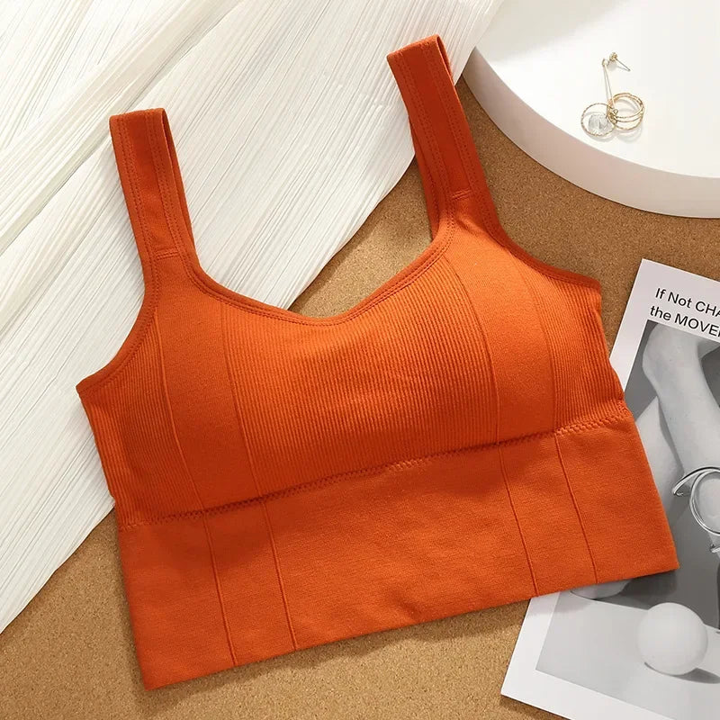 Brassière Sport Femme Respirante – Sans Coutures, Anti-Transpiration, Yoga & Fitness