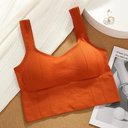 Brassière Sport Femme Respirante – Sans Coutures, Anti-Transpiration, Yoga & Fitness